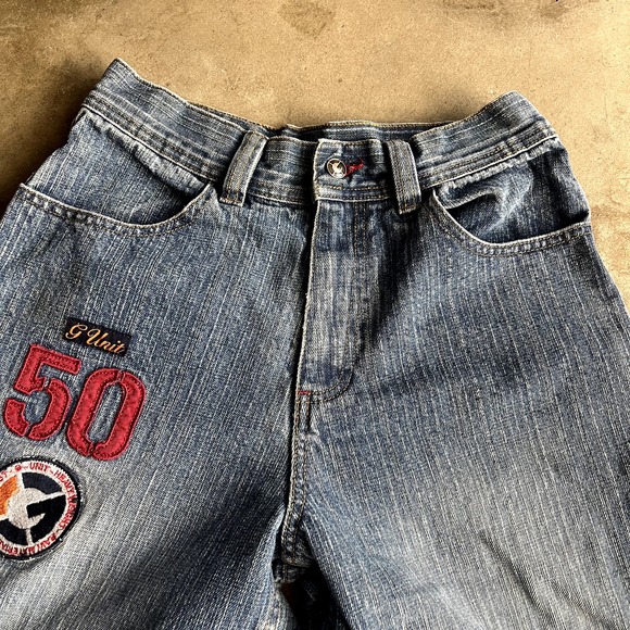 G-Unit Y2k Patch Jeans Size 12/26 - Picture 5 of 9